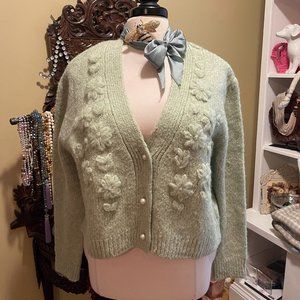売れ筋商品|||ビーヤング ニット&セーター レディース アウター BYMMPIMBAH - Cardigan - ming green melange MING Sweaters for Women - Poshmark